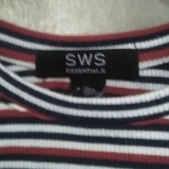 SWS essentials short sleeve striped top - Picture 3 of 6